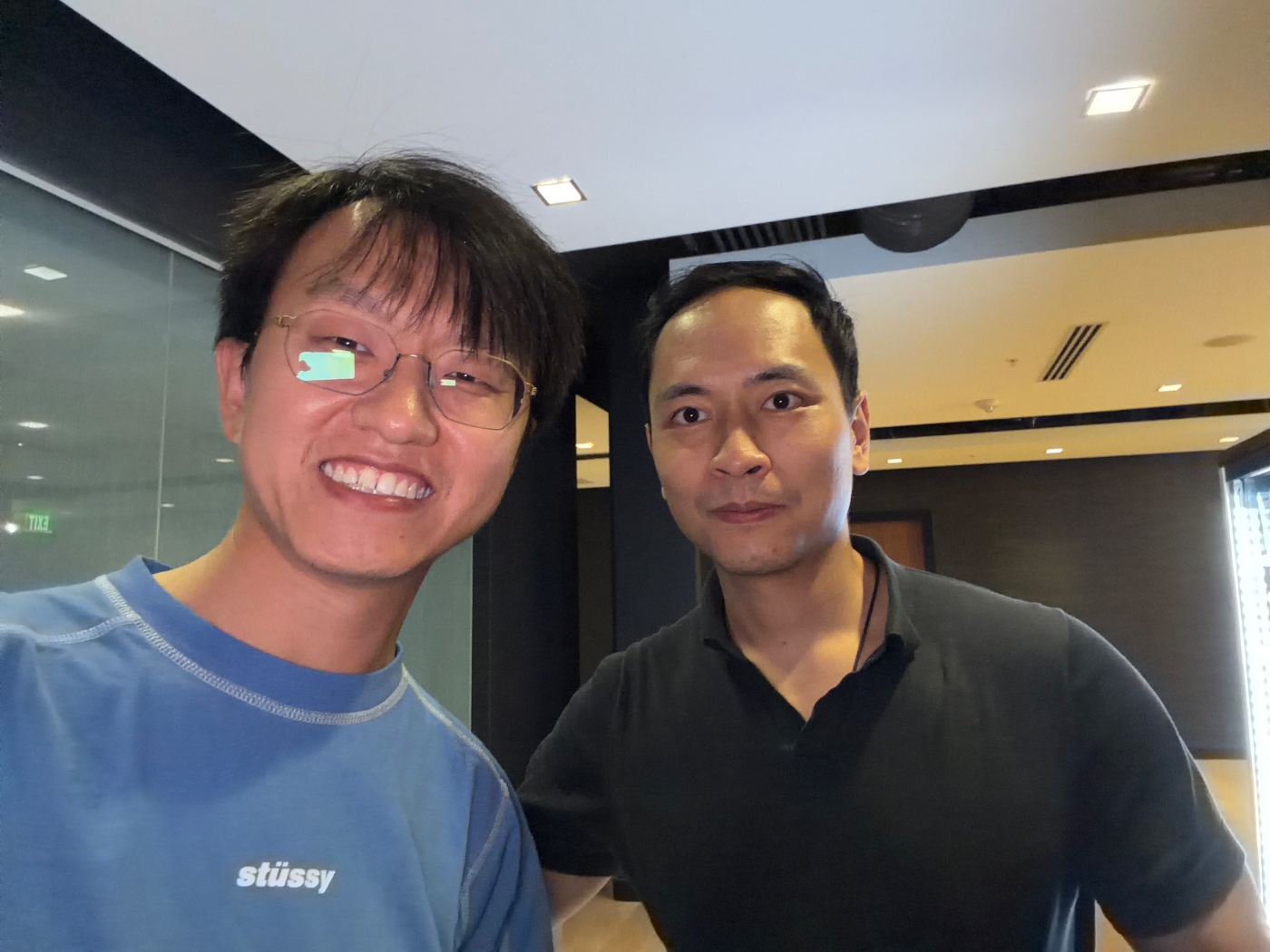 Walter Wu met Gavin