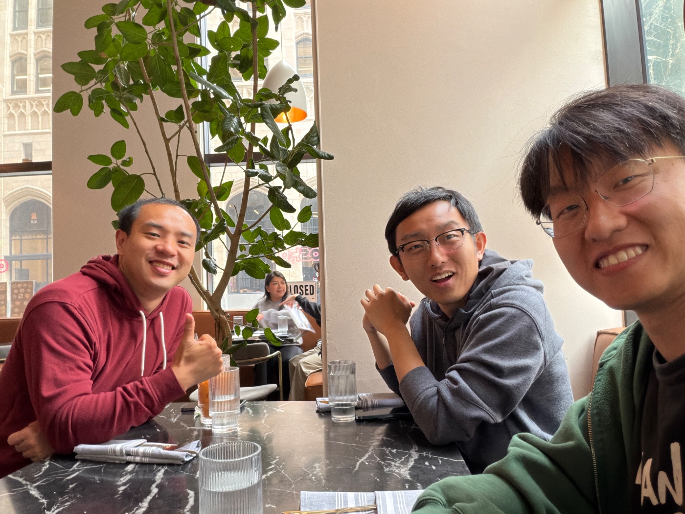 Walter Wu met Jerry, sandy