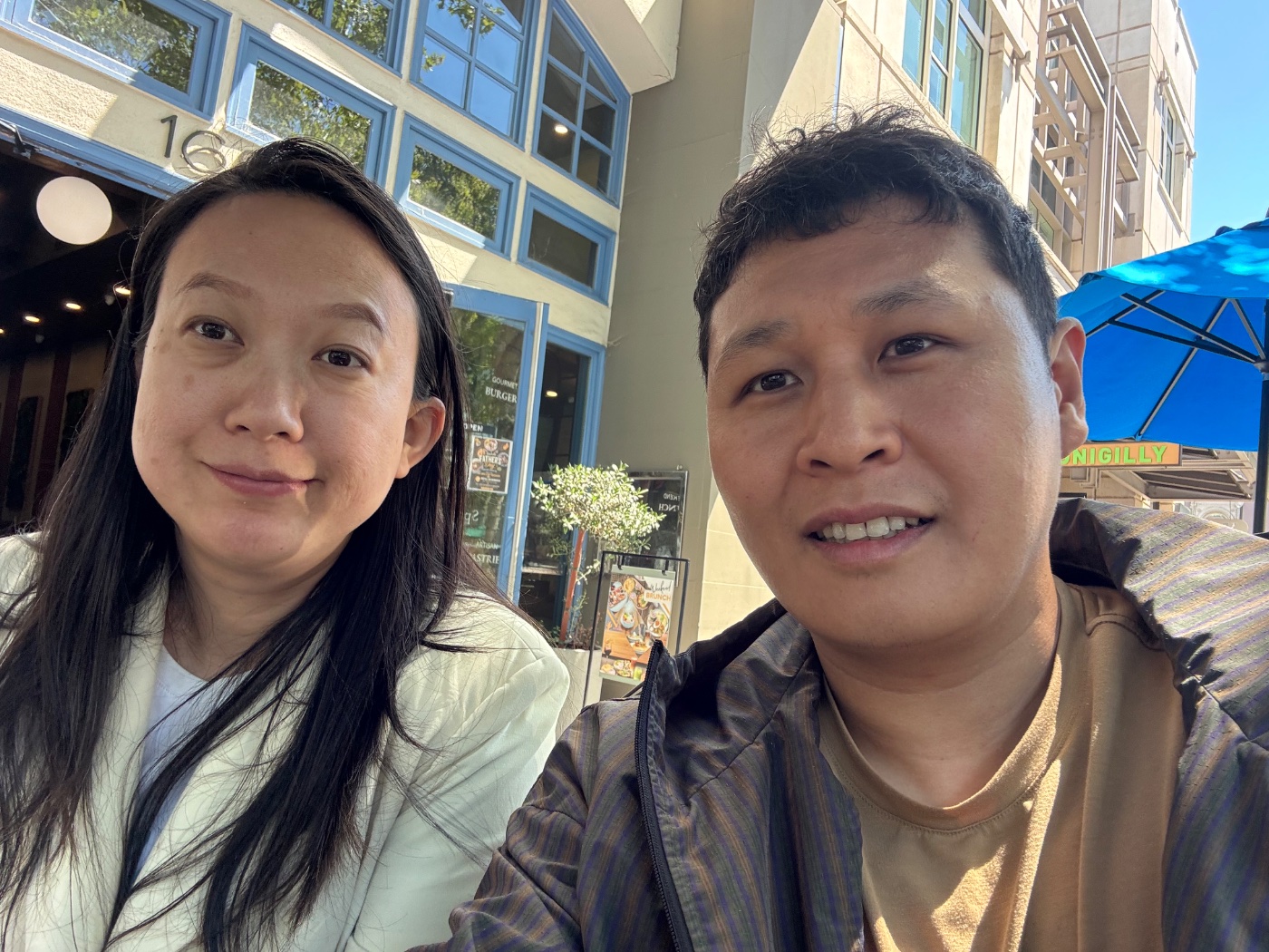 Lawrence Lou met Faye Yang