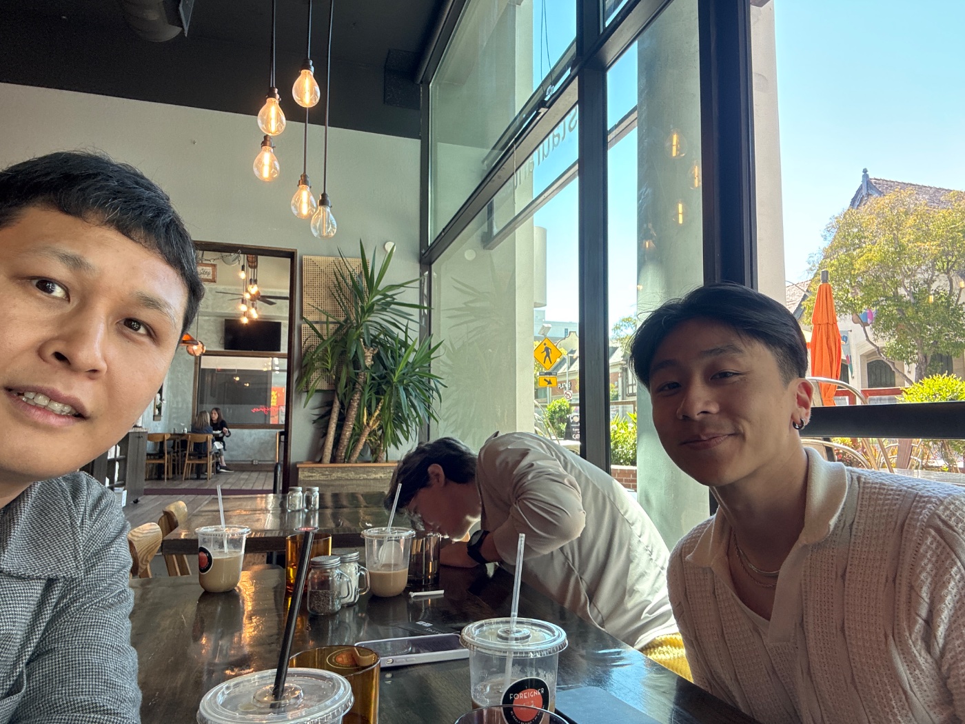 Lawrence Lou met Anthony Zhao