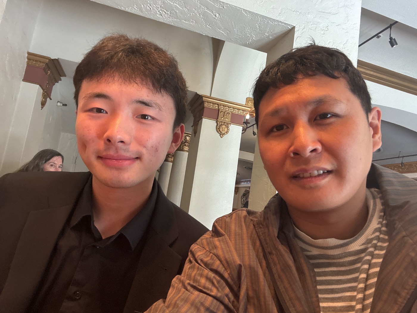 Lawrence Lou met Heady Zhang