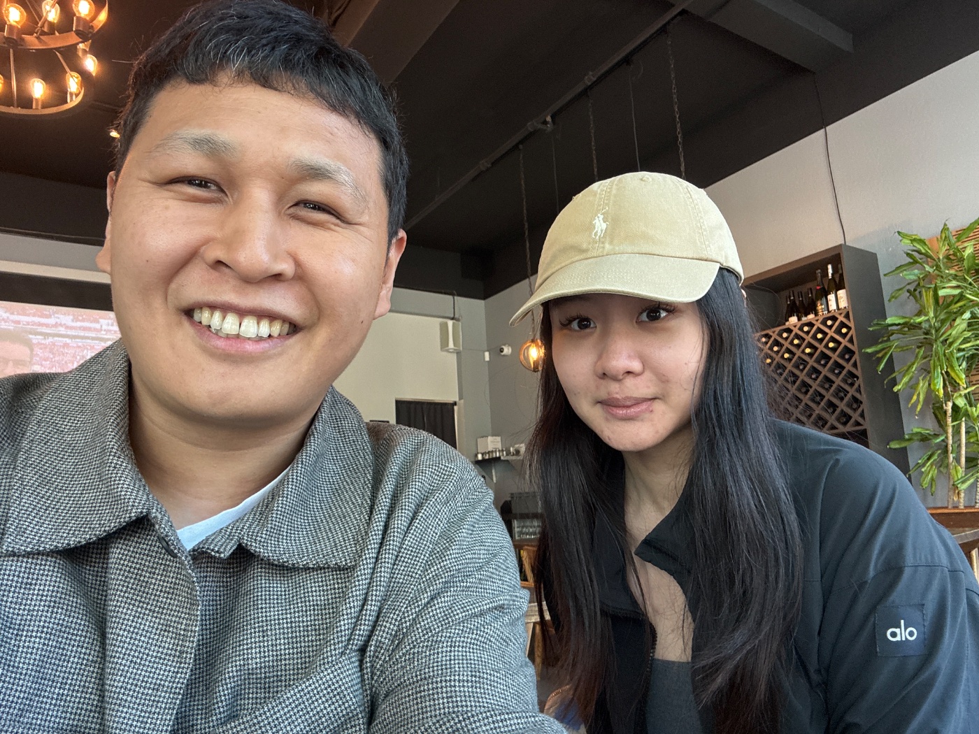 Lawrence Lou met Sophie Suo