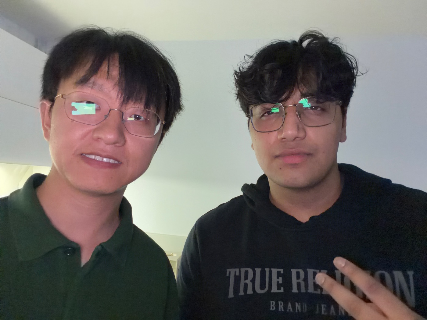 Walter Wu met Tejas