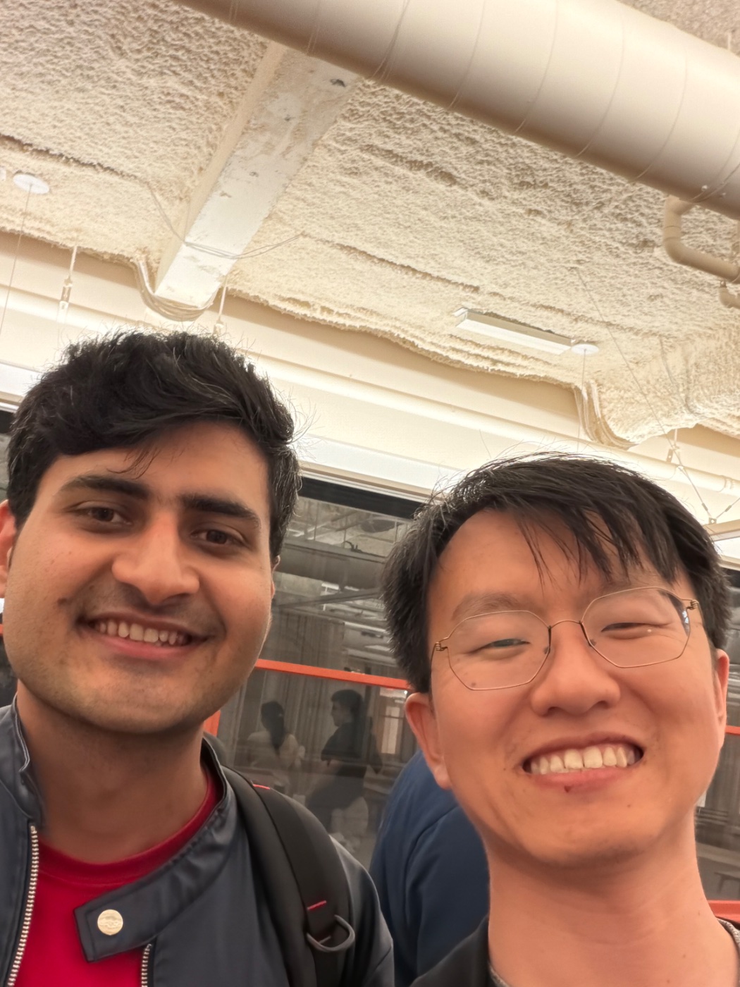 Walter Wu met Zubair Zafar