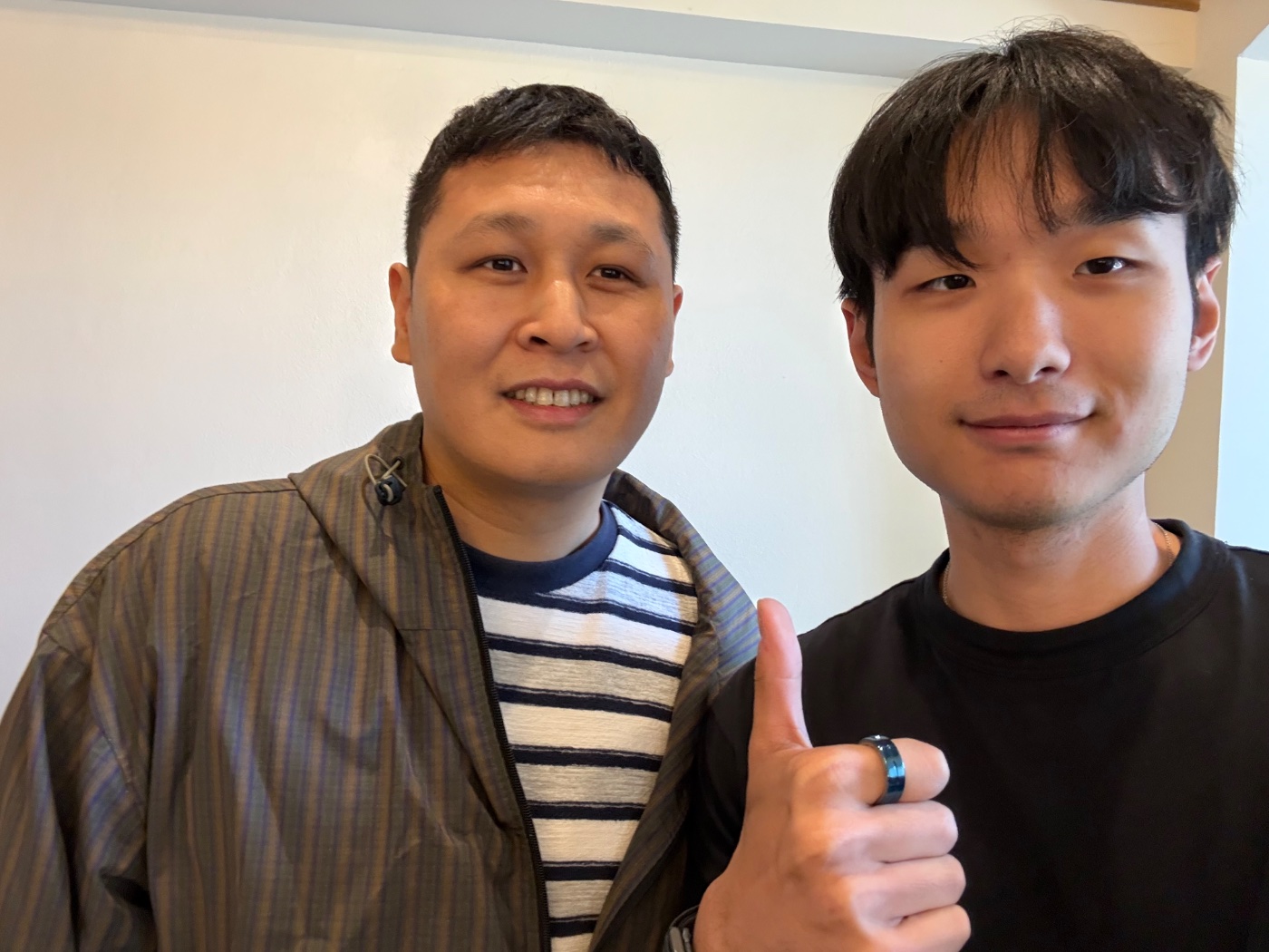 Kevin Yu met Lawrence Lou