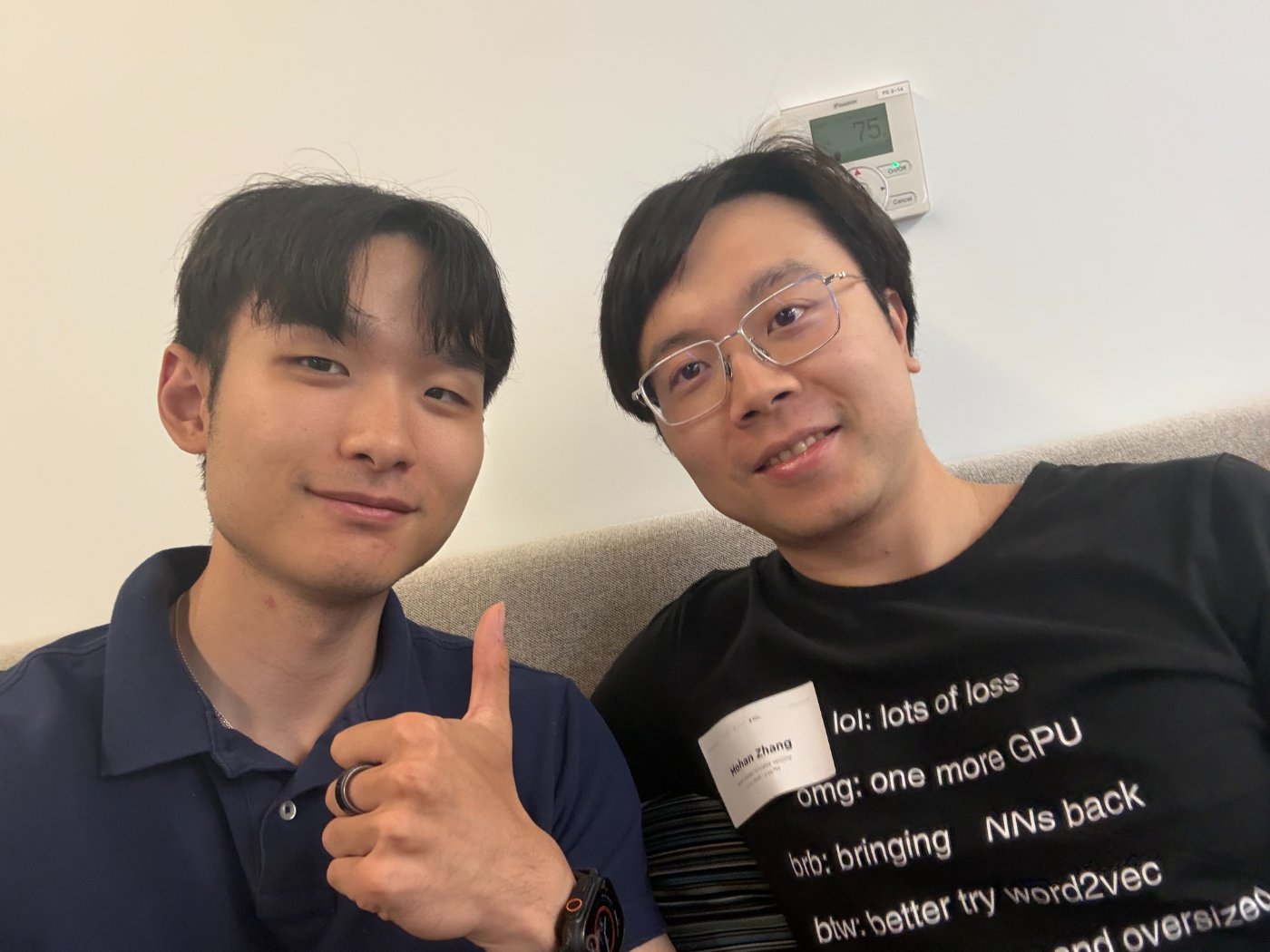 Kevin Yu met Mohan