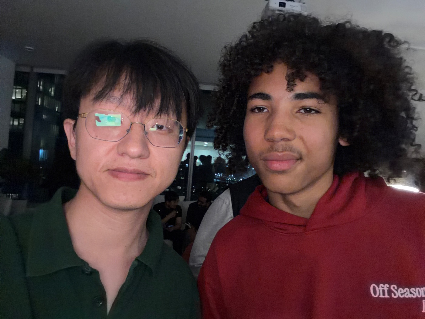 Walter Wu met Zachary Touon