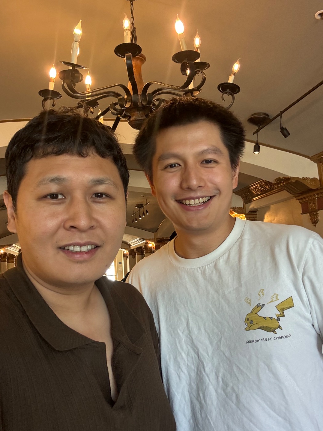 Lawrence Lou met Tian Yang
