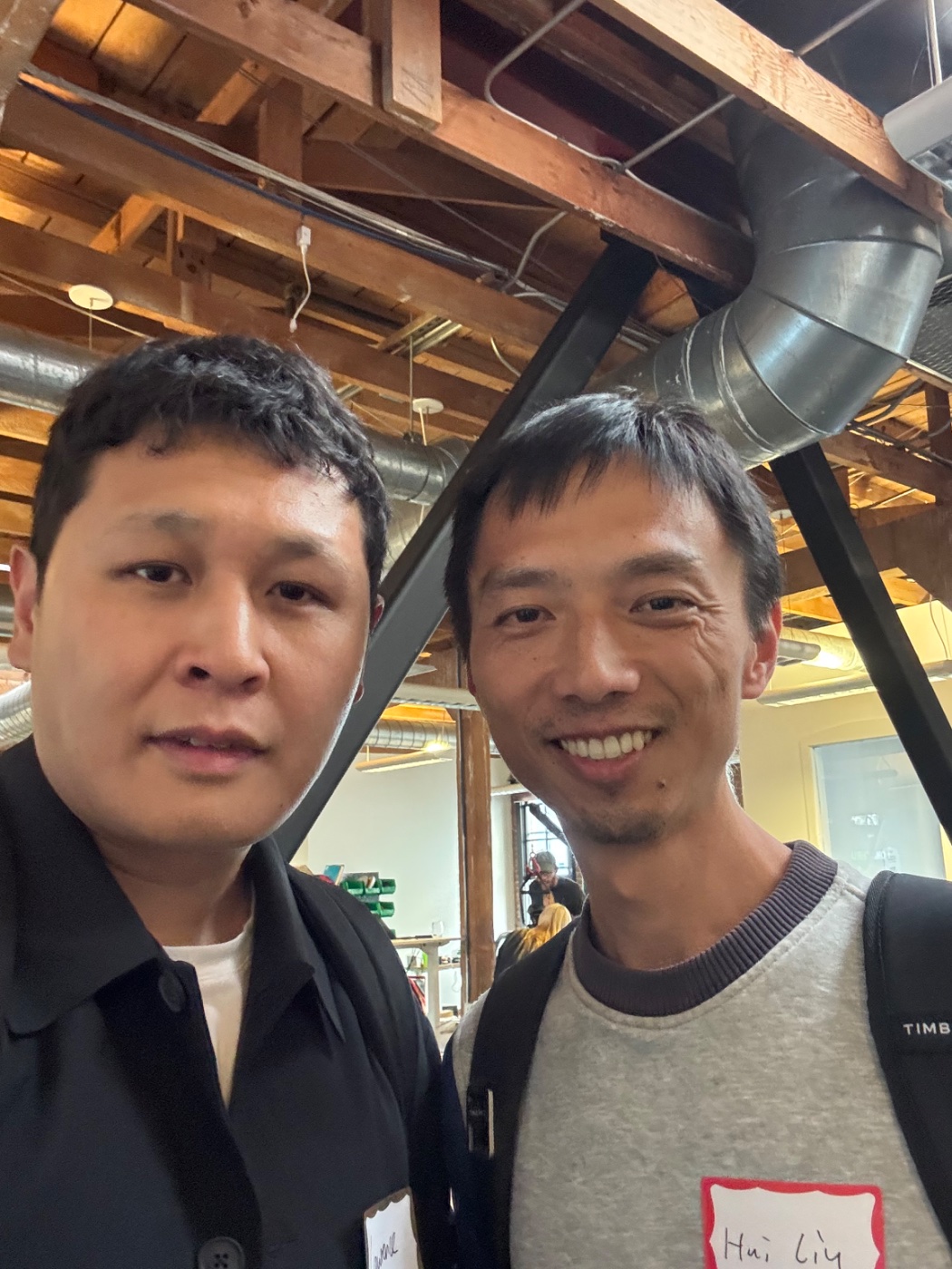 Lawrence Lou met Hui Liu