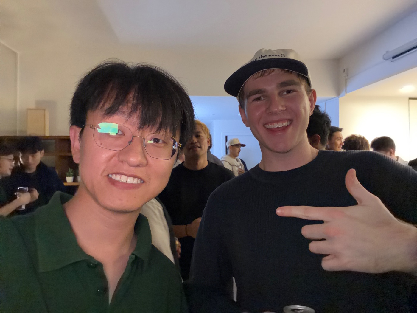 Walter Wu met Michael