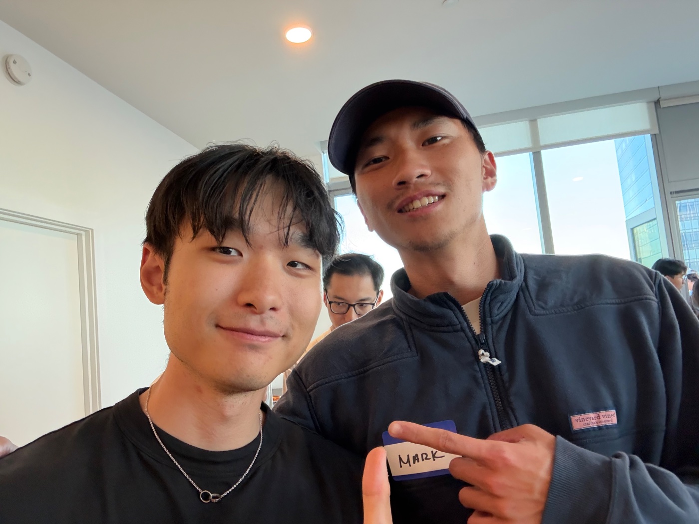 Kevin Yu met mark Liu