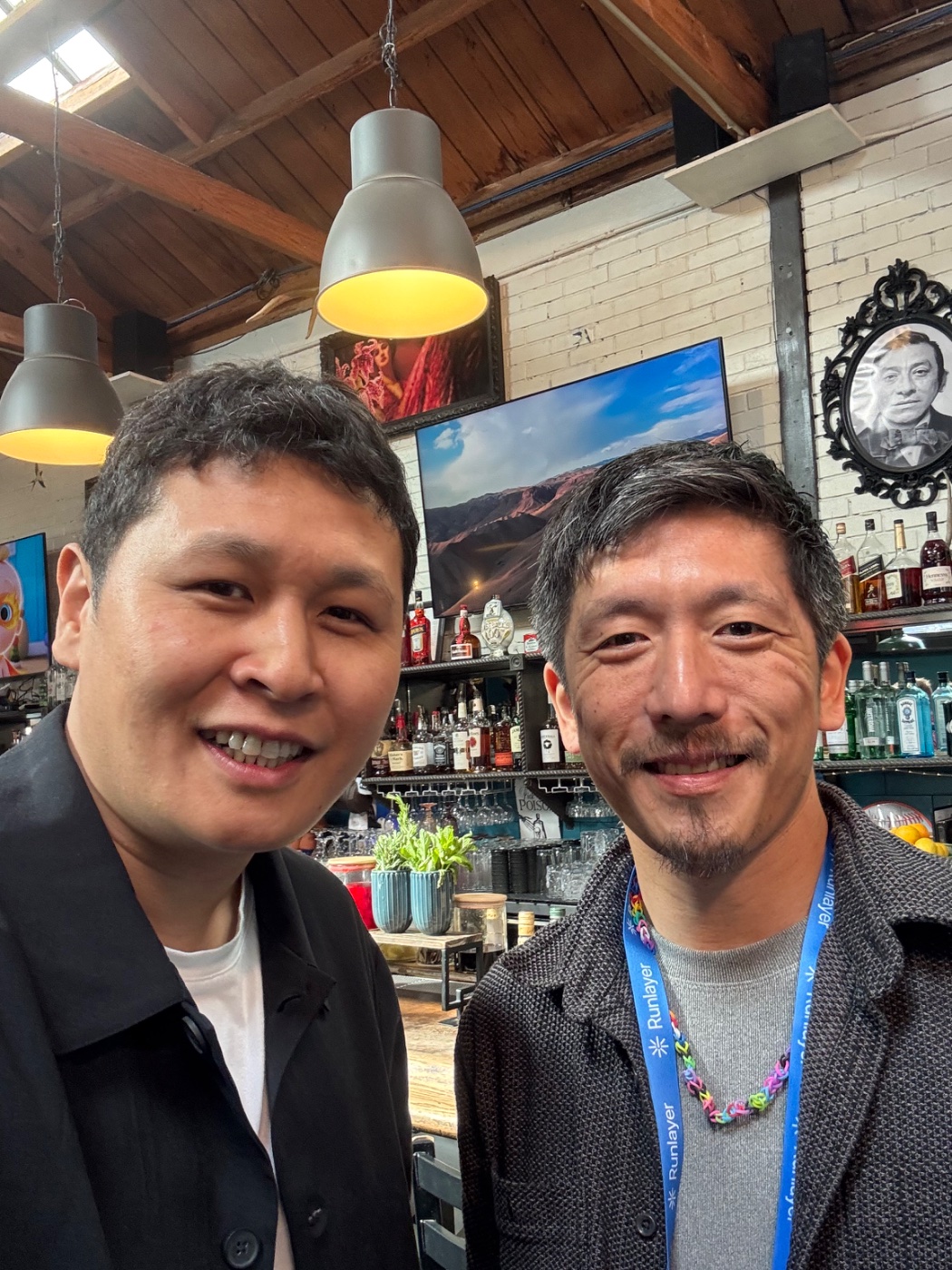 Lawrence Lou met Yohei Nakajima